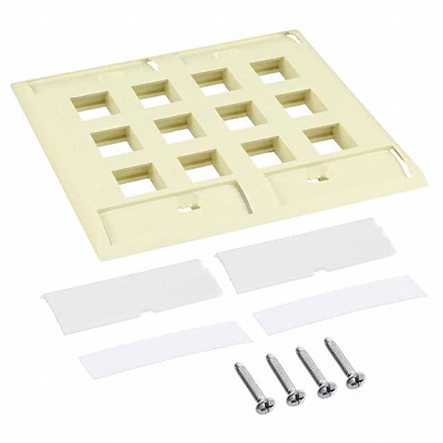 2111015-1 TE Connectivity AMP Connectors  Keystone Faceplates Frames